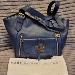 Marc Jacobs Navy Blue Shoulder Bag